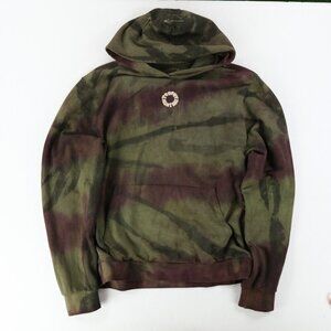 Trophy Hunting - XL - Green Camo Hoodie Pullover Sweater Tie Dye USA Made $125